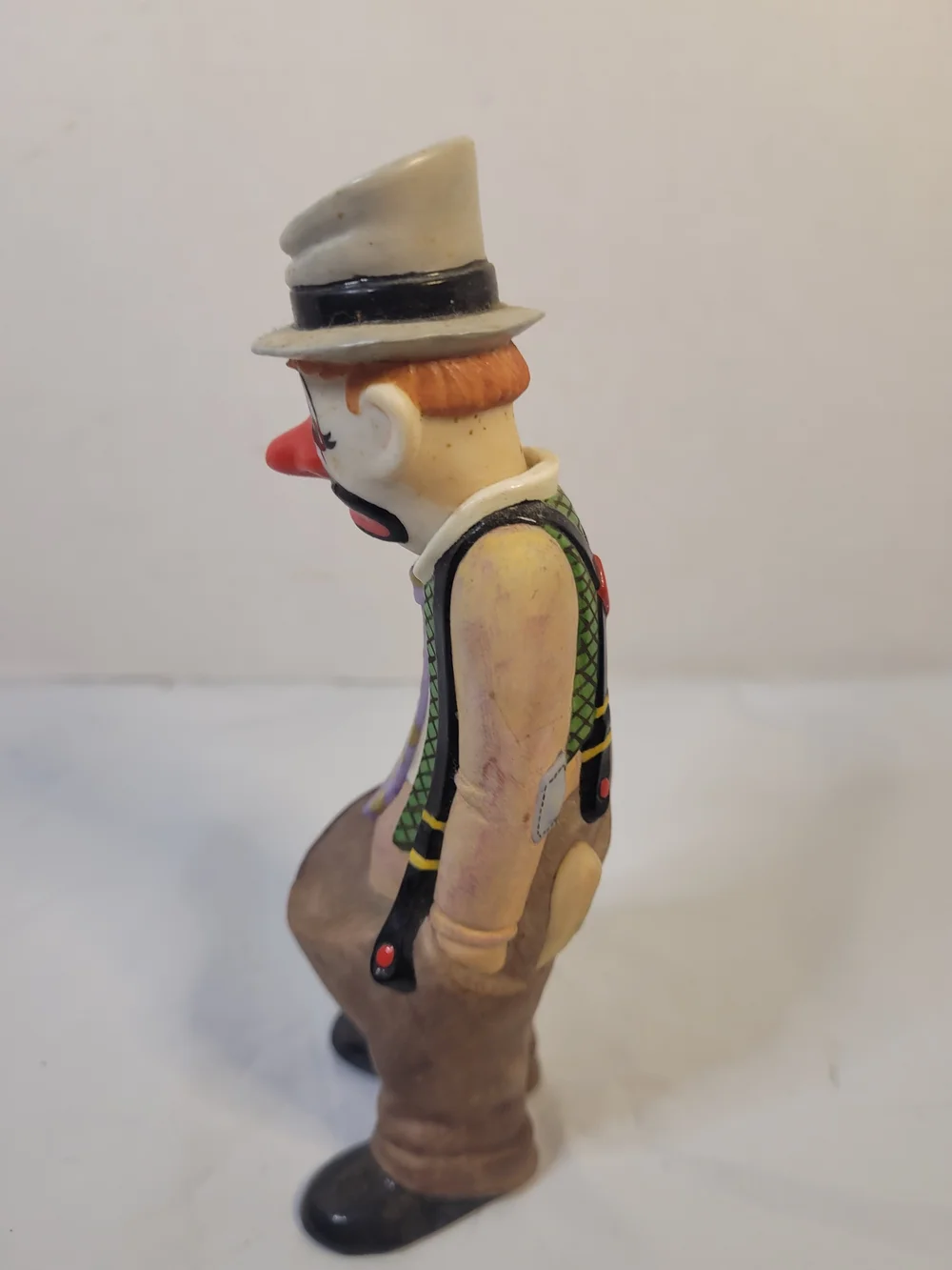 Vintage 1975 Sad Clown Cactus Planter 6 Inch (D)